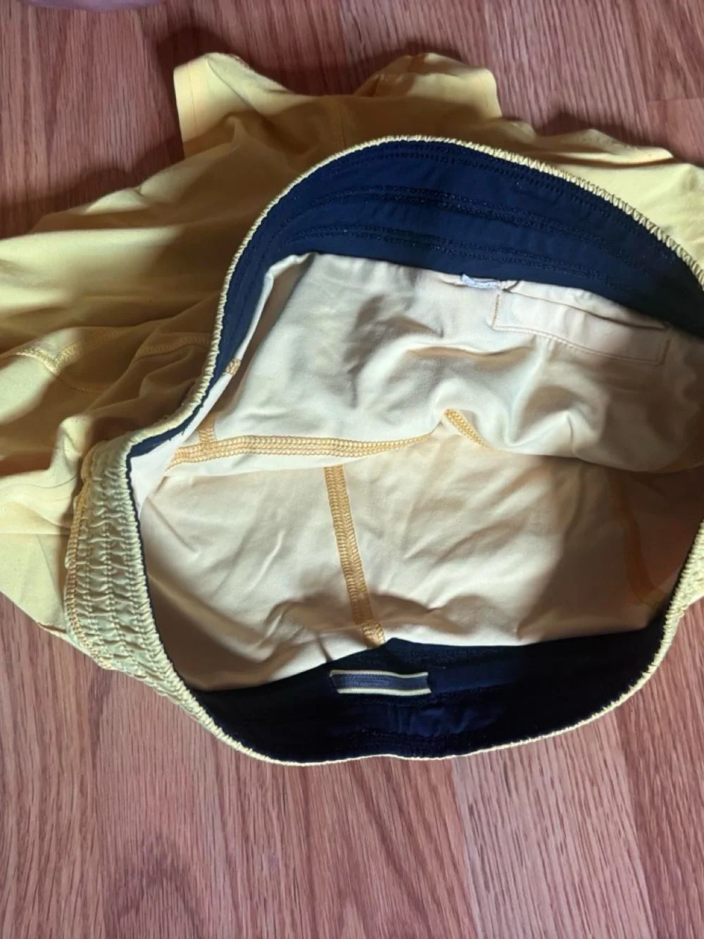 lululemon athletica Yellow Athletic Shorts